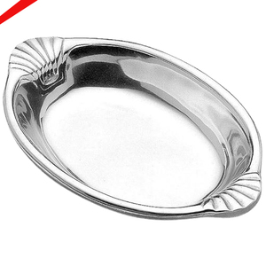 Plateau de service design en acier inoxydable à l'aspect classique et doré pour restaurant et bar d'hôtel - Product Image 3