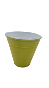 Ensemble décoratif de fer de conception de fantaisie de 2 pots de jardinière antiques en cuivre de jardinière en métal pour la décoration extérieure et intérieure - Product Image 4