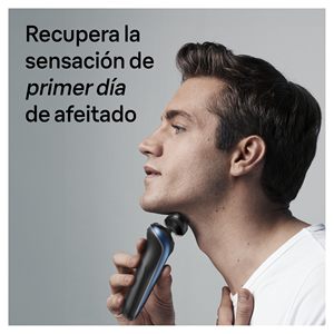 Cabezal de Repuesto para Afeitadora Eléctrica para Hombre, Afeitadora Rotatoria Negra para Afeitar la Cara, Compatible con Afeitadoras Eléctricas - Product Image 1