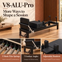 Poulies silencieuses en alliage d'aluminium pour Pilates Reformer, machine d'exercice professionnelle durable pour usage en studio – Vente chaude