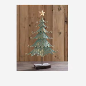 Fabricante de soporte de calcetín de Navidad de Metal de decoración personalizada exclusiva y al por mayor adornos de Metal en forma de árbol de Navidad disponibles - Product Image 4