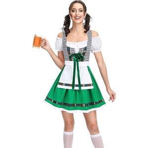 Nueva llegada estilo largo Dirndl blusa primavera Fest Tracheae Oktoberfest Halloween Dirndl bávaro Dirndl blusas para mujeres - Product Image 5