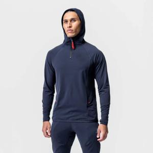 Sudadera con capucha para entrenamiento de rendimiento para hombre, jersey de gimnasio ligero que absorbe la humedad para correr, hacer ejercicio y actividades al aire libre - Product Image 1