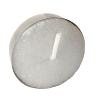 Bougie chauffe-plat sans parfum à marque privée avec couvercle métallique, coffret cadeau pour la décoration intérieure, forme pilier de Noël