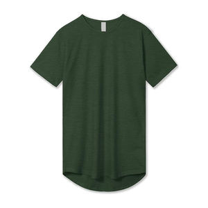 Camisetas Premium de Manga Corta para Hombre, Estilo Hipster, Dobladillo Curvo, Estilo Holgado, Tejido de Punto, para Gimnasio y Entrenamiento - Product Image 6
