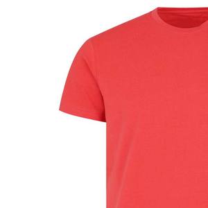 Camiseta Naranja de Cuello Redondo para Hombre, Ropa de Talla Grande, Estilo Urbano, Algodón Transpirable, Manga Corta, Camisetas de Verano para Hombre - Product Image 3
