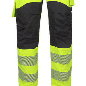 Pantalones de alta visibilidad para trabajadores, pantalones ligeros con cinta de carga, ropa de trabajo de alta visibilidad, protección de seguridad reflectante, pantalones de trabajo de alta visibilidad - Product Image 6
