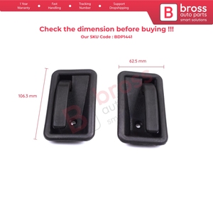 Manija Interior Izquierda/Derecha Negra para Abrir Puerta BDP1441 para Clio MK1 1990-1999 y 19 Phase 2 1992-2000, 7700813585 7700813586 - Product Image 5