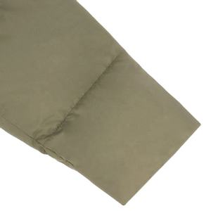 Blouson d'hiver matelassé surdimensionné à capuche, logo de designer, OEM, haute qualité, vert olive, imprimé à bulles, personnalisé pour homme - Product Image 3