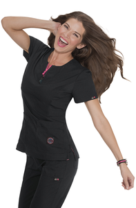 High Quality Unisex Rayon Spandex <b>Nurse</b> <b>Scrubs</b> Top and Set Soft Woven Anti-Wrinkle Fabric for Men and Women Hospital Uniforms - Product Image 3