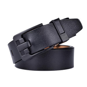 Ceinture en cuir de vachette véritable durable, ceinture en cuir pour homme de haute qualité avec boucle en métal, logo personnalisé, fabricant en gros - Product Image 6