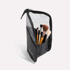 Scarlett Portable <b>Makeup</b> Organizer Bag Cosmetic Case in Mesh Material Zipper Closure <b>for</b> <b>Storage</b> and Organization - Product Image 2