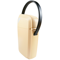 Cadenas portable en alliage de zinc couleur crème clair pour clés de voiture et sécurité en voyage à la plage, personnalisable
