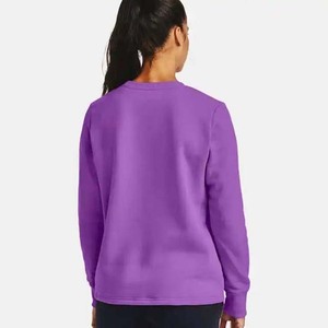 2025 Wholesale Hot Sale Crew Neck Women's Pullover <b>Sweatshirt</b> <b>Long</b> Sleeve Solid Color Cotton <b>Sweatshirt</b> for Women's Winter Wear - Product Image 3