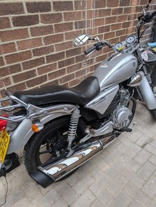 รถมอเตอร์ไซค์รุ่นใหม่ล่าสุดคุณภาพเยี่ยม am-a-ha y-br 125 cus-tom พร้อมการรับประกัน 2 ปี - Product Image 3