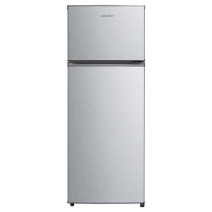 RCT284DS2 Refrigerador y Congelador de Doble Puerta Francesa en Color Plata Estático, Clase E, Dimensiones 55x53x143cm - Product Image 1