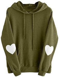 2025 mode vêtements à capuche goutte épaule Floral et coeur imprimer mignon robe femmes sur la taille automne décontracté rayé surdimensionné à capuche - Product Image 2