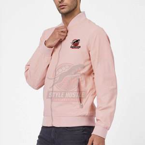 Veste d'hiver pour homme imperméable 100% polyester, vente en gros, nouveau design, logo personnalisé, veste bomber pour homme - Product Image 2