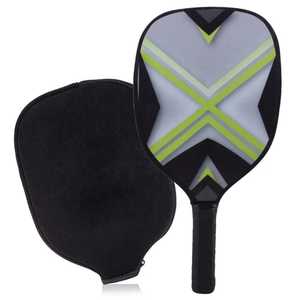 Raquette de pickleball pressée à chaud T700 en fibre de carbone sans bord de 16mm approuvée par l'USAPA Conception personnalisée pour les sports d'automne et d'hiver - Product Image 1
