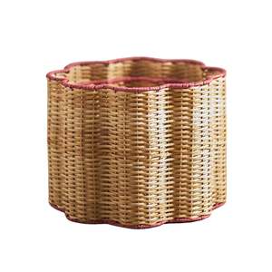 Panier de pétoncles en rotin écologique pratique et décoratif Diverses utilisations Stockage et stockage de jouets en gros du Vietnam - Product Image 4