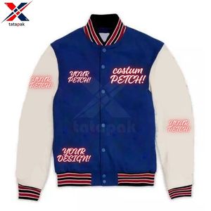 Knitted Camouflage Spring Front Unisex Varsity Jacket Waterproof Windproof Polyester/Cotton Single <b>Button</b> Closure Classic - Product Image 4