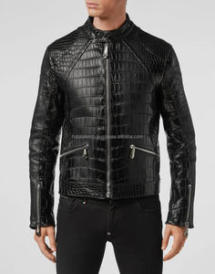 Custom Printing Two Tone 100% Leather Bomber Letterman <b>Jacket</b> for Men - Product Image 4
