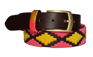 Direct usine Ceinture de polo argentine en cuir véritable de haute qualité Couture fantaisie Design Prix économique Fournisseur vérifié - Product Image 3
