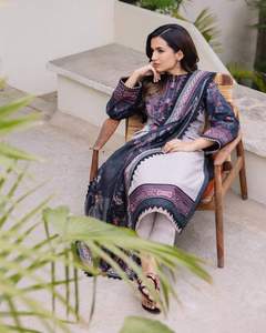 Colección 6042 de Vestidos de Diseñador Indio y Pakistaní, Dhoti Punjabi y Salwar Kameez de Bollywood, para Bodas y Fiestas, para Mujer - Product Image 3