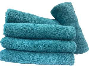 ชุดผ้าขนหนูอาบน้ำผ้าฝ้ายคุณภาพดีเพื่อชีวิตที่สะอาดสดชื่น ลายแจ็คการ์ด ใช้สำหรับใช้ในบ้าน - Product Image 4