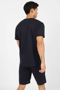 <b>Men</b> 2 Piece <b>Shirt</b> With <b>Shorts</b> Quick Dry 100% Cotton casual Streetwear Screen Printed Sun Faded <b>Set</b> Your Own Logo OEM Service - Product Image 2