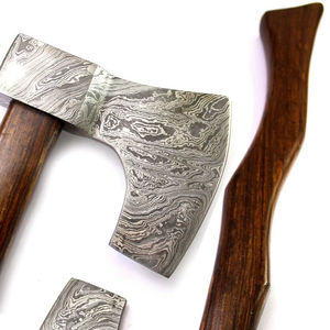 Wholesale Customized Bulk Orders OEM ODM Service with Damascus <b>Axe</b> <b>Wood</b> Handle High Carbon Hatchet Outdoor Camping Cutting <b>Axe</b> - Product Image 1