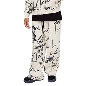 Survêtement unisexe imprimé sur mesure OEM en tissu polaire de coton avec sweat à capuche et pantalon de survêtement pour la saison d'hiver Survêtement personnalisé - Product Image 6