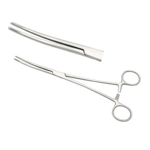 Pinzas Hemostáticas Rectas de 14 cm, Instrumento Quirúrgico Manual de Acero Inoxidable, Base MEDZORA SURGICAL MS-3029, Certificado CE Clase I - Product Image 1