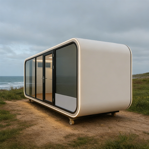 Casa Modular Prefabricada con Estructura de Acero para Complejos Turísticos y <span class=keywords><strong>Alquiler</strong></span> - Product Image 1