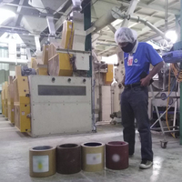 Rouleau en caoutchouc 35 dureté pour extrudeuse machines de ponçage rouleau en caoutchouc