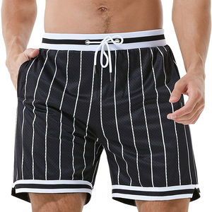 Shorts de basket-ball en mesh à séchage rapide, écologiques, pour hommes, fabriqués au Pakistan, personnalisables, nouveau style 2025, pour la course à pied - Product Image 1