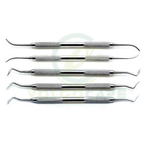 Talladores de modelado de cera Dental de calidad superior 2024, instrumentos restaurativos de doble extremo 5 uds. - Product Image 2