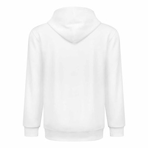 Sweat à capuche en molleton 100% coton doux et chaud, conçu pour un port décontracté, intérieur respirant, texture douce, coupe-vent pour le confort à la maison - Product Image 3