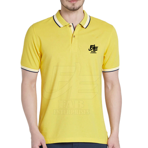 Camisetas de Punto Sólido con Logotipo Personalizado al por Mayor para Hombre, Manga Corta, 100% Algodón, Secado Rápido, Transpirable, Perfectas para Uniformes o Deportes - Product Image 1