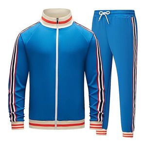 Men's Fashion Custom Logo <b>Sweatshirt</b> Sweatpants Set Winter Track Suit with Hooded Pullover Spring Fleece 2 Pieces Set - Product Image 2