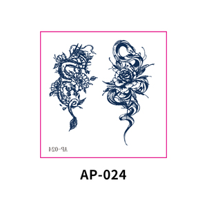 Jugo de hierbas sin agua Genipin Tamaño pequeño Tatuaje temporal Pegatina Tatuaje semipermanente de dos semanas - Product Image 4