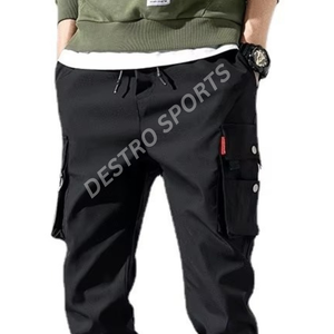 Pantalons cargo OEM pour hommes Pantalons cargo baggy de travail légers avec poches multifonctionnelles pour la randonnée Pantalons et pantalons cargo pour hommes - Product Image 5