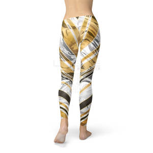 Legging de yoga personnalisé legging pour femmes fabriqué en polyester spandex style unique legging échancré pour femmes - Product Image 4