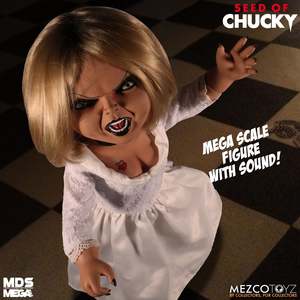 Muñeca Tiffany Seed of Chucky Parlante de 15 Pulgadas, Mini Juguete de Moda para Niñas y Bebés, Modelo Musical de Dibujos Animados de Plástico y Tela DIY - Product Image 2