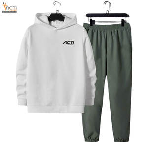 Ensemble deux pièces Survêtement vierge à vendre Survêtement de meilleure qualité en coton et polyester de grande taille - Product Image 1