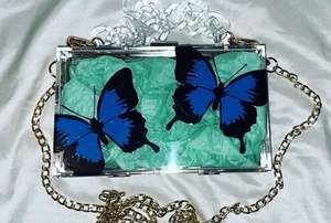 EPOXY LINKED Hecho a mano de lujo de alta calidad Embrague de resina Monedero de diseñador único Diseño decorativo ecológico - Product Image 4