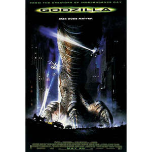 For Godzilla Postcard Simple Style Digital Printing <b>Paper</b> Birthday Card for Valentin - Product Image 1