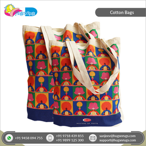 2026 Top Most Selling Modern Design Light Weight Quality Stitching 100% Cotton Shopping <b>Bags</b>/ Cotton Canvas <b>Bags</b> - Product Image 4