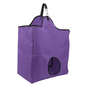 Horse Haybag Haynet Durable Grass Feeding Bag para establo y precio al por mayor y personalizado - Product Image 5