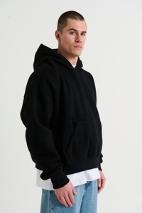 Comfortable Trendy Classic Regular Fit Solid Pocket Vintage Hoodie Men 100% Soft Cotton 350gsm Premium <b>Fabric</b> Customize <b>Autumn</b> - Product Image 4